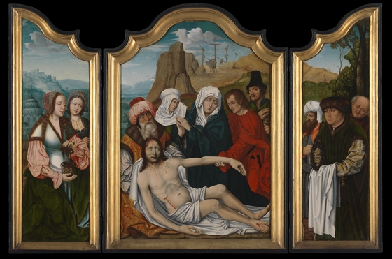 Master of the Holy Blood, The Lamentation of Christ, Museum of the Basilica of the Holy Blood, Bruges.