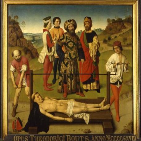 Triptych of Saint Erasmus - Dieric Bouts - 1464