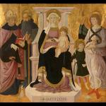 Madonna with Saints - Pier Francesco Fiorentino - 1477