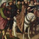 Christus wordt aan het kruis genageld - Gerard David - 1480 - 1485
