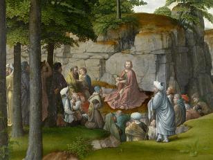 Gerard David, Baptism of Christ, Groeninge Museum, Bruges.