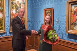 Charlotte Wytema wins the Duparc Prize (Photo: website Mauritshuis)