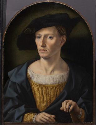 Jan Gossart, Portret van een man