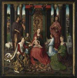Hans Memling, Saint John Altarpiece, Saint John's Hospital, Bruges.