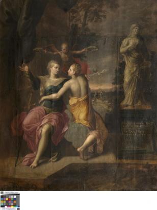 Justitia and Pax - Jacob de Backer