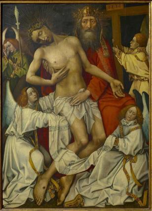 The Holy Trinity - Rogier van der Weyden - 1430 - 1440