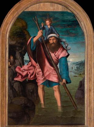 Saint Christopher - Quinten Massijs - 1490