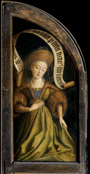 The Adoration of the Lamb (The Cumaen Sibyl) - Jan van Eyck - 1432