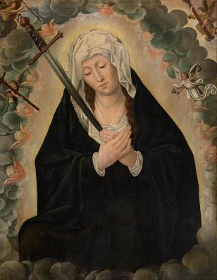 Mater Dolorosa - Anonymous Master, Southern Low Countries, 1st Half of the 16th Century