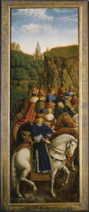 The Adoration of the Lamb (The Just Judges) - Jan van Eyck - 1432