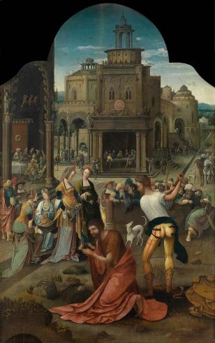 The Beheading of John the Baptist - Master of 1518