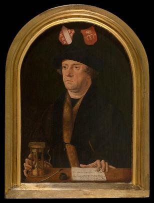 Portrait of a Man - Jacob Cornelisz. van Oostsanen
