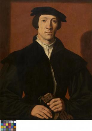 Portrait of a Man - Attributed to Maarten van Heemskerck