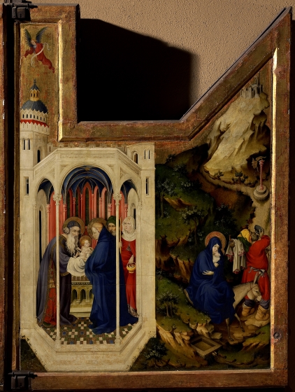 Melchior Broederlam, Crucifixion Retable, Museum of Fine Arts, Dijon.