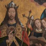 Hans Memling, Christus met zingende en musicerende engelen, KMSKA.