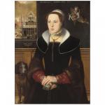 Portret van Jacquemyne Buuck - Pieter Pourbus - 1551