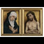 Mater Dolorosa and Man of Sorrows - last quarter 15th century anonymous master - 1475 - 1499