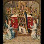 Aanbidding van het Sacrament - Anonieme Meester, Zuid-Nederlands, 4de kwart 15de eeuw - 1485 - 1499