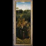 De Aanbidding van het Lam Gods (De kluizenaars) - Jan van Eyck - 1432