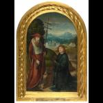 Saint Jerome and Donor - Anonymous Master, Southern Low Countries, 1st Quarter of the 16th Century  - 1500 - 1515