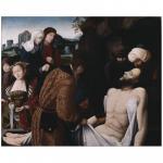 De graflegging - Meester van de Magdalena van Mansi - 1510 - 1530
