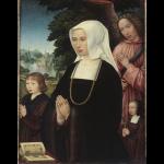 Portrait of Livina van Steelant - Attributed to Gerard Horenbout - 1524