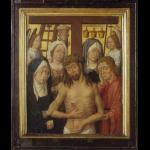 Man van Smarten omringd door Passiewerktuigen - Hans Memling - 1476 - 1510