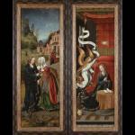 Annunciatie en Visitatie - Brugge?, eerste kwart 16de eeuw Anonieme meester - 1500 - 1524