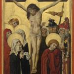 Kruisiging - toegeschreven aan Meester van de Strauss Madonna - 1445