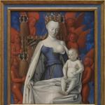 Madonna surrounded by Seraphim and Cherubim - Jean Fouquet - 1452