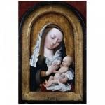 The Virgin and Child - Master of the Legend of the Holy Magdalen - 1520