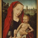 Maria met kind - Meester van de Legende van de heilige Lucia - 1490 - 1510