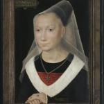 Portret van een vrouw, zogenaamd de Sibylla Sambetha - Hans Memling - 1480