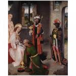 Rechterluik van de Triptiek met taferelen uit het leven van Christus - Meester van de Wenemaer-triptiek - 1475 - 1480
