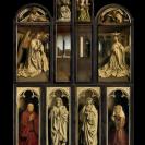 De aanbidding van het Lam Gods (gesloten) - Jan van Eyck - 1432