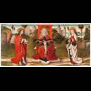 Genadestoel met Johannes de Doper en Johannes de Evangelist - Anonieme meester - 1475 - 1499