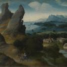 Landscape with the Flight into Egypt - Joachim Patinir - 1516 - 1517