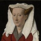Portret van Margareta van Eyck - Jan van Eyck - 1439
