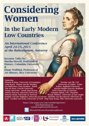 Considering Women in the Early Modern Low Countries