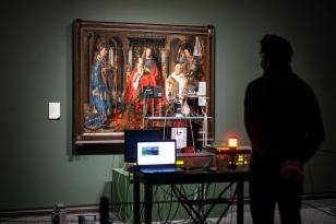 Research Jan van Eyck - Madonna with Canon Joris van der Paele