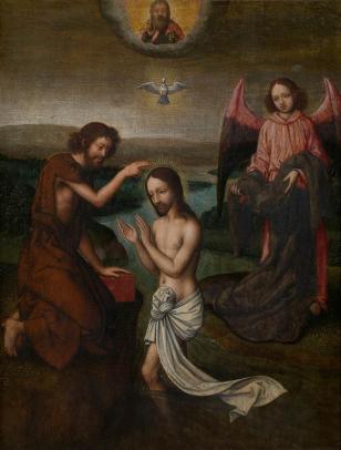 The Baptism of Christ - Marcellus Coffermans