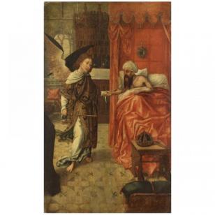King David and the Angel - Southern Low Countries, the Beginning of the 16th Century Anonymous Master
