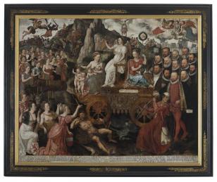 Allegory of the 1577 Peace in the Low Countries - Pieter II Claeissens - 1577