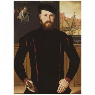 Portrait of Jan van Eyewerve - Pieter Pourbus - 1551