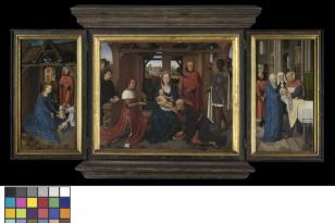 Triptych of Jan Floreins - Hans Memling - 1479