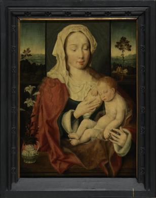 Virgin and child - Joos van Cleve - 1485 - 1541