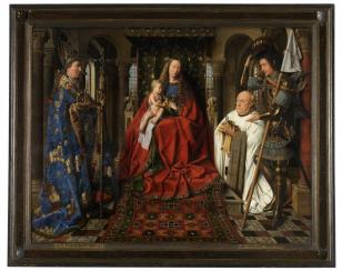 Madonna with Canon Joris van der Paele - Jan van Eyck - 1436