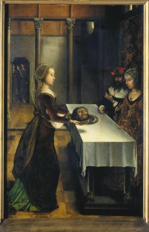 The Banquet of Herod - Juan de Flandes - 1496 - 1499