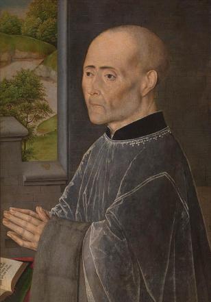 Portrait of a Canon - Anonymous Master, Southern Low Countries, 4th Quarter of the 15th Century