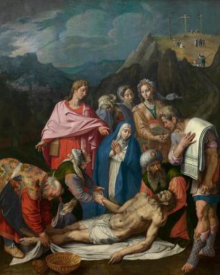Christ's Entombment - Ambrosius Francken I